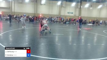 150 lbs Consi Of 16 #2 - Judge DeYoung, Merritt Island High School vs Peter Simkins, Tampa Bay Tigers Wrestling