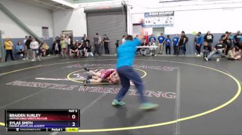 92 lbs Cons. Round 2 - Braiden Surley, Anchor Kings Wrestling Club vs Sylas Smith, Pioneer Grappling Academy