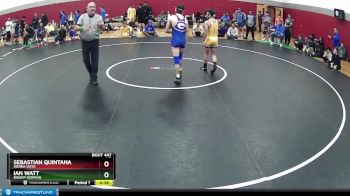 132 lbs Cons. Round 3 - Ian Watt, Bishop Gorman vs Sebastian Quintana, Sierra Vista