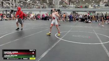 98 lbs Round 4 (8 Team) - Santino Aniska, Mat Assassins vs Logan Dellow, Team Gotcha