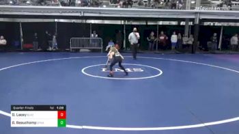 68 lbs Quarterfinal - Owen Lacey, Black Belt vs Gavin Beauchamp, Dynamic