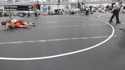 175 lbs Finals (8 Team) - Niko Rotella, JV All Stars vs Cael Wildman, CTWHALE ORCA