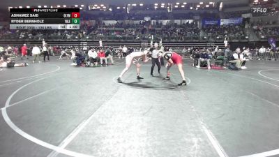 190 lbs Semifinal - Ashamez Said, Olympic vs Ryder Bernholz, Yale Street