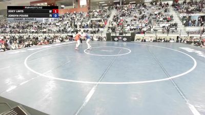 U20 Women - 68F Champ. Round 2 - Zoey Lints, NY vs Jordyn Fouse, PA