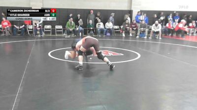 120 lbs Consolation - Cameron Zicherman, Milford vs Kyle Ghareeb, Agawam