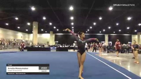 Amelia Moneymaker - Floor, Dream Xtreme #714 - 2021 USA Gymnastics Development Program National Championships