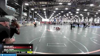 52 lbs Rd# 4- 2:00pm Friday Final Pool - Nolan Gatt, Backyard Brawlers vs Wiley Derby, Minnesota Funky Singlets