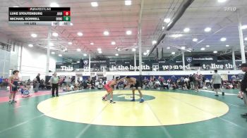 140 lbs Rr Rnd 1 - Luke Stoutenburg, Journeymen Wrestling Blue - HSC vs Michael Gorrell, Blue Knights Alpha