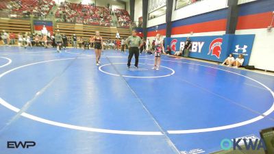 91 lbs Rr Rnd 3 - Coralena Voss, Skiatook Youth Wrestling vs Presley Williams, Sperry Wrestling Club