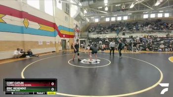 195 lbs Quarterfinal - Eric Resendiz, Cheyenne East vs Cort Catlin, Thunder Basin High School