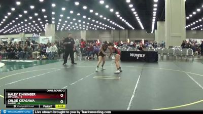 101 lbs 2nd Wrestleback (16 Team) - Haley Zinninger, Emmanuel vs Chloe Kitagawa, Gannon