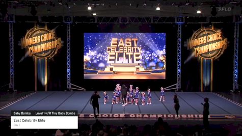 East Celebrity Elite - Day 1 [2024 Baby Bombs Level 1 w/R Tiny Baby Bombs] 2024 Winner's Choice Championships - Mohegan Sun