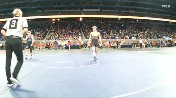 D4-165 lbs Cons. Semi - Kaden Sizemore, Springport vs Aidan Wiggins, Decatur