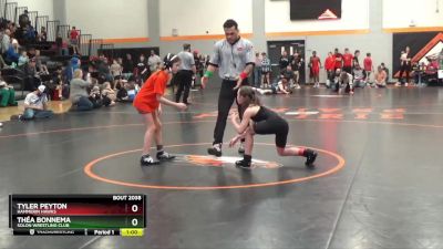 GN-2 lbs Round 3 - Théa Bonnema, Solon Wrestling Club vs Tyler Peyton, Hammerin Hawks