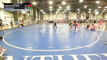 138 lbs Rr Rnd 3 - Angelina Spachman, PA DXI Elite vs Kylee Gaddy, Orchard South Girls