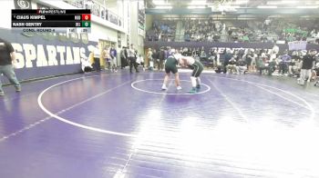 285 lbs Cons. Round 4 - Nash Gentry, Belgrade vs Ciaus Kimpel, Mead