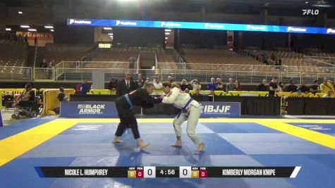 Kimberly Morgan Knipe vs Nicole L. Humphrey 2025 Pan Jiu Jitsu IBJJF Championship