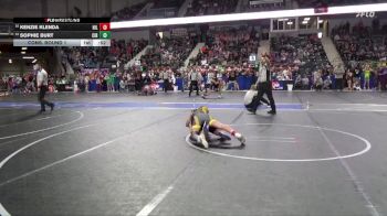 110 lbs Cons. Round 1 - Kenzie Klenda, Hillsboro vs Sophie Burt, Circle