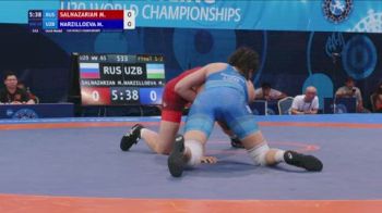 65 kg Finals 1-2 - Margarita Salnazarian, Russia vs Mukhayyo Narzilloeva, Uzbekistan