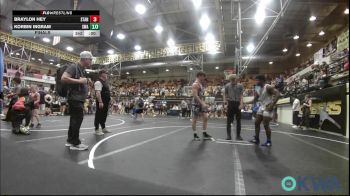 52 lbs Round Of 16 - Ryker Garrett, Duncan Demon Wrestling vs Denton Brown, Lexington Wrestling Club