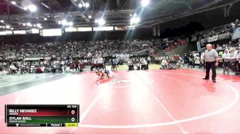 3A 120 lbs Cons. Round 1 - Dylan Ball, Sugar-Salem vs Billy Nevarez, Weiser