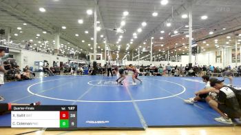 174 lbs Quarterfinal - Xayden Sallit, Grit Mat Club vs Chirs Coleman, Prime Wrestling Club Black