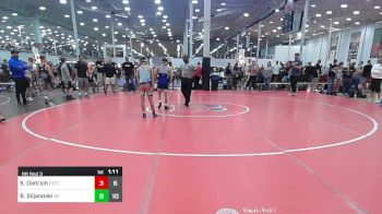 91 lbs Rr Rnd 3 - Silas Dietrich, D3 Training Center vs Beau Siljanoski, Berks Catholic