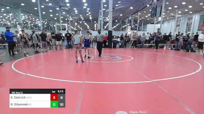 91 lbs Rr Rnd 3 - Silas Dietrich, D3 Training Center vs Beau Siljanoski, Berks Catholic