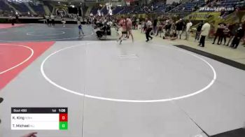137 lbs Semifinal - Koda King, Ronan vs Trevor Michael, All American Training Center