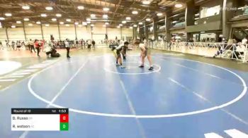 220 lbs Prelims - Dylan Russo, OH vs Ray Watson, NC