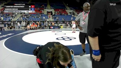 150 lbs Champ. Rd Of 64 - Sawyer Greenstreet, OR vs Jamison Devlin, NJ