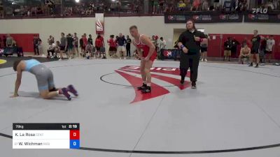 79 kg Consi Of 64 #1 - Kendall La Rosa, Central Coast Regional Training Center vs Weston Wichman, Regional Training Center South