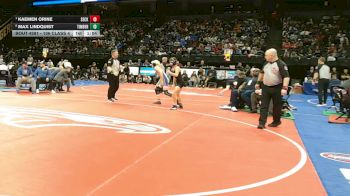106 Class 4 lbs Semifinal - Kaemen Orine, Seckman vs Max Lindquist, Timberland