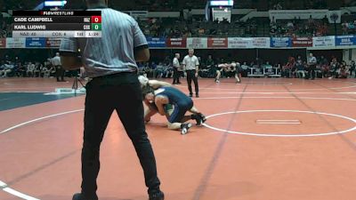 165 lbs Semis & Wb (16 Team) - Karl Ludwig, Cox vs Cade Campbell, Nazareth
