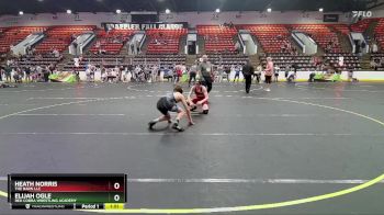 112 lbs Cons. Round 6 - Elijah Ogle, Red Cobra Wrestling Academy vs Heath Norris, The Barn LLC