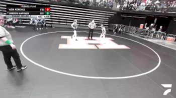 5A 120 lbs Champ. Round 1 - Azia Kendall, Northridge vs Jordyn Napoles, Hunter