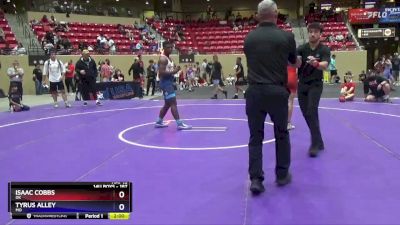 187 lbs Round 3 - Isaac Cobbs, OK vs Tyrus Alley, MO