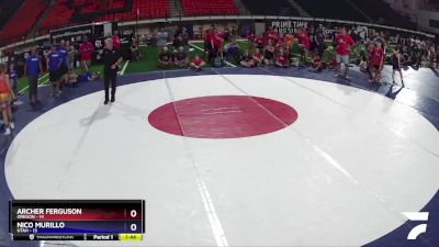 120 lbs Placement Matches (8 Team) - Archer Ferguson, Oregon vs Nico Murillo, Utah