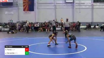 53 lbs Prelims - Yareli Flores, Warriors Of Christ (WOC) vs Joseph Cervantes, Dethrone