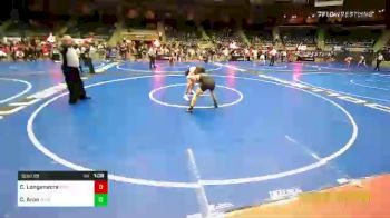 115 lbs Rd Of 32 - Colby Longanacre, Chickasha Wrestling vs Caio Aron, Boneyard Wrestling Academy