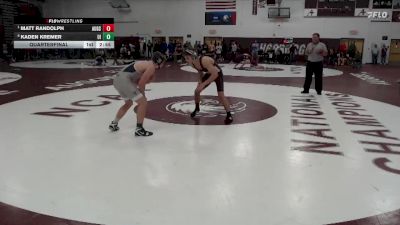 149 lbs Quarterfinal - Matt Randolph, Augsburg vs Kaden Kremer, Upper Iowa