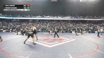 5A 285 lbs Cons. Round 1 - Robert Holmes, Croatan vs Kohl Greene, Montgomery Central