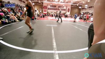 80 lbs Consi Of 4 - Jesse Voss, Skiatook Youth Wrestling vs Emerson Sewell, R.A.W.