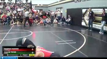 65 lbs Semifinal - Shayne Payne, Ascent vs Maximus Rhodes, Fairbanks