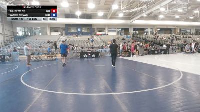 165 lbs 1st Place Match - Seth Wynn, Salem Elite vs Jance Novak, CASHMERE WC