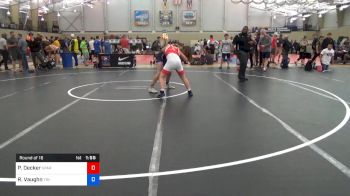 65 kg Round Of 16 - Preston Decker, Spartan Mat Club vs Robby Vaughn, Tri-City Tyrants