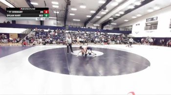 149 lbs Champ. Round 2 - Dylan Hart, Messiah vs Ty Stewart, Springfield College