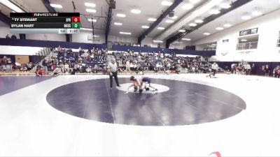 149 lbs Champ. Round 2 - Dylan Hart, Messiah vs Ty Stewart, Springfield College