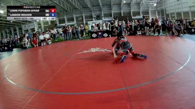 190 lbs Cons. Round 4 - Lewis Fofanah-Afkar, California vs Landon Weaver, Arizona