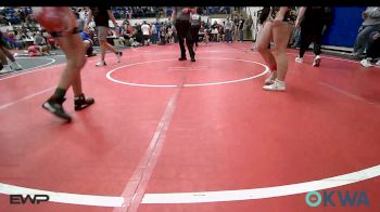 135 lbs Rr Rnd 2 - Shiann Collom, Tiger Trained Wrestling vs HollyJo Fansler, Verdigris Youth Wrestling